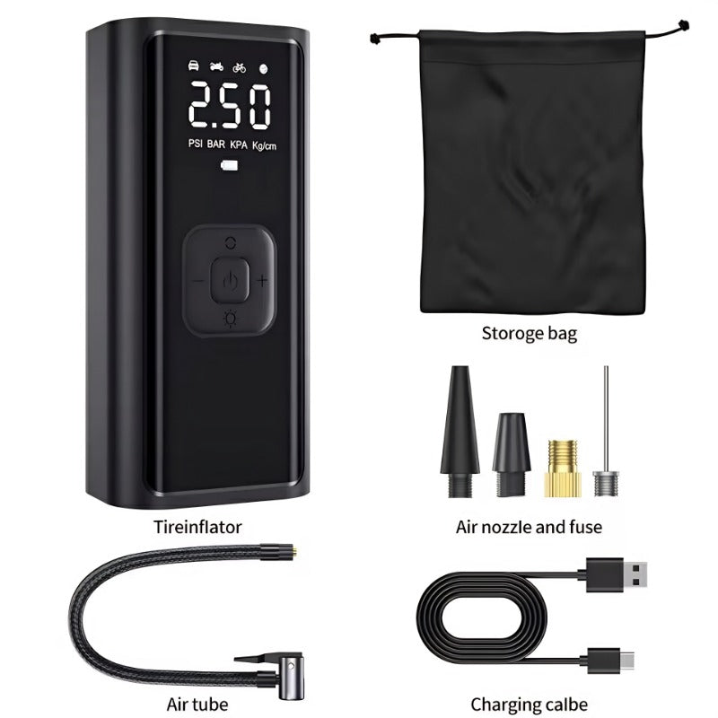 Portable Rechargeable Wireless Electric Tire Inflator for BYD