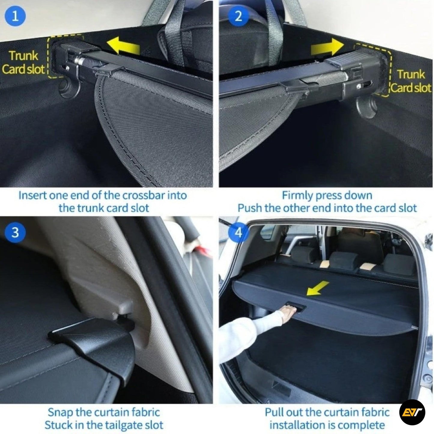 BYD Sealion 7 Retractable Boot Cargo Shade Cover Blinkers