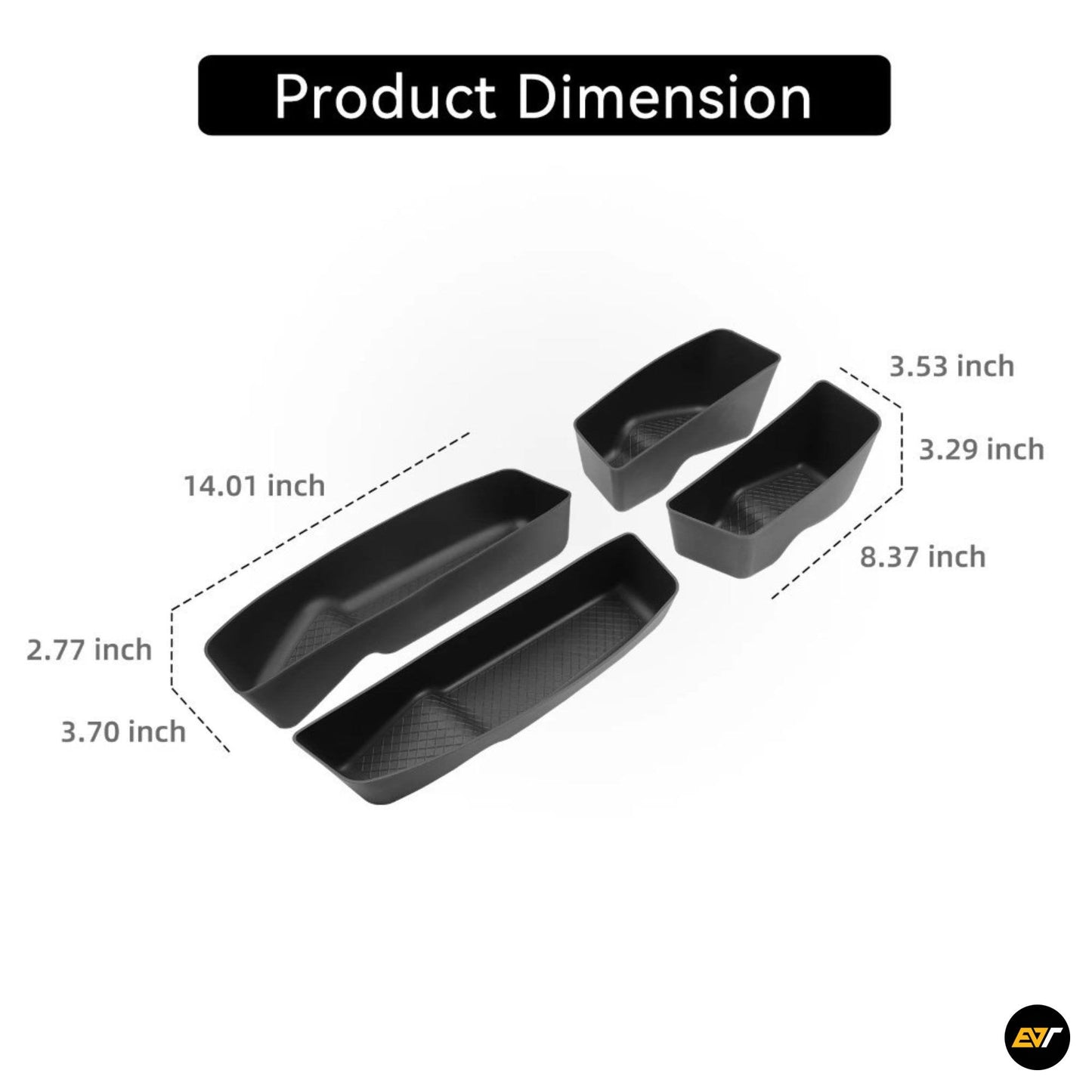 ZEEKR 7X Front & Rear Door Side Storage Box EV Trove