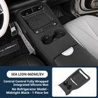 BYD Sea Lion 06 EV/DM-i All-inclusive Central Control Gear Shift Mat, Silicone Cup Holder Mat & Wireless Charging Non-slip Modification Accessories
