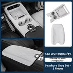 BYD Sea Lion 06 EV/DM-i All-inclusive Central Control Gear Shift Mat, Silicone Cup Holder Mat & Wireless Charging Non-slip Modification Accessories