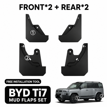 Mud Flaps for BYD Ti7 TOP BYD