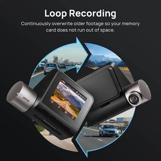 3K-HD-Dashcam mit 2-Zoll-Bildschirm, unterstützt 24-Stunden-Überwachung