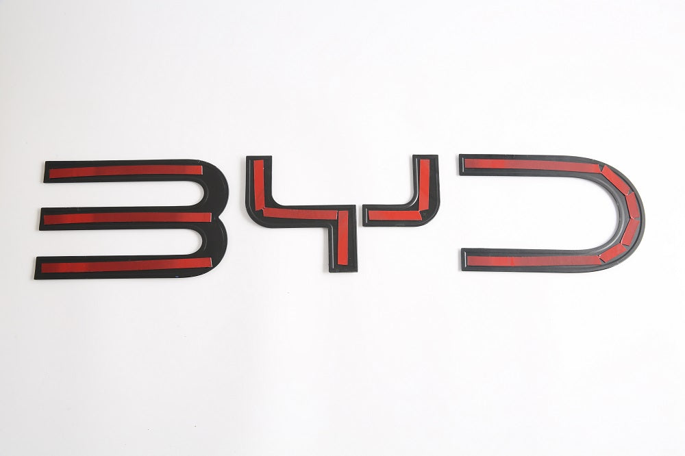 Emblema posteriore in plastica ABS per BYD Shark 6