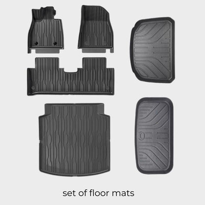 TPE Rubber Floor Mats & Trunk Mat for BYD Seal TOP BYD