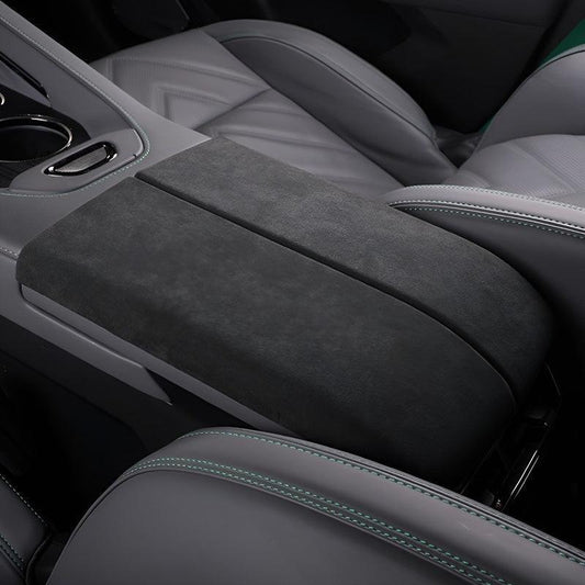 Alcantara Armrest Box Cover For ZEEKR 001 Geelyevs