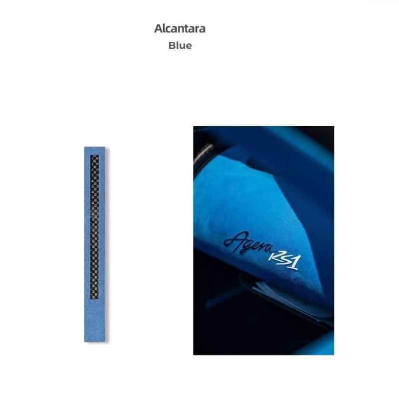 Alcantara-Lenkrad-Mittelstreifen-Markierungsaufkleber