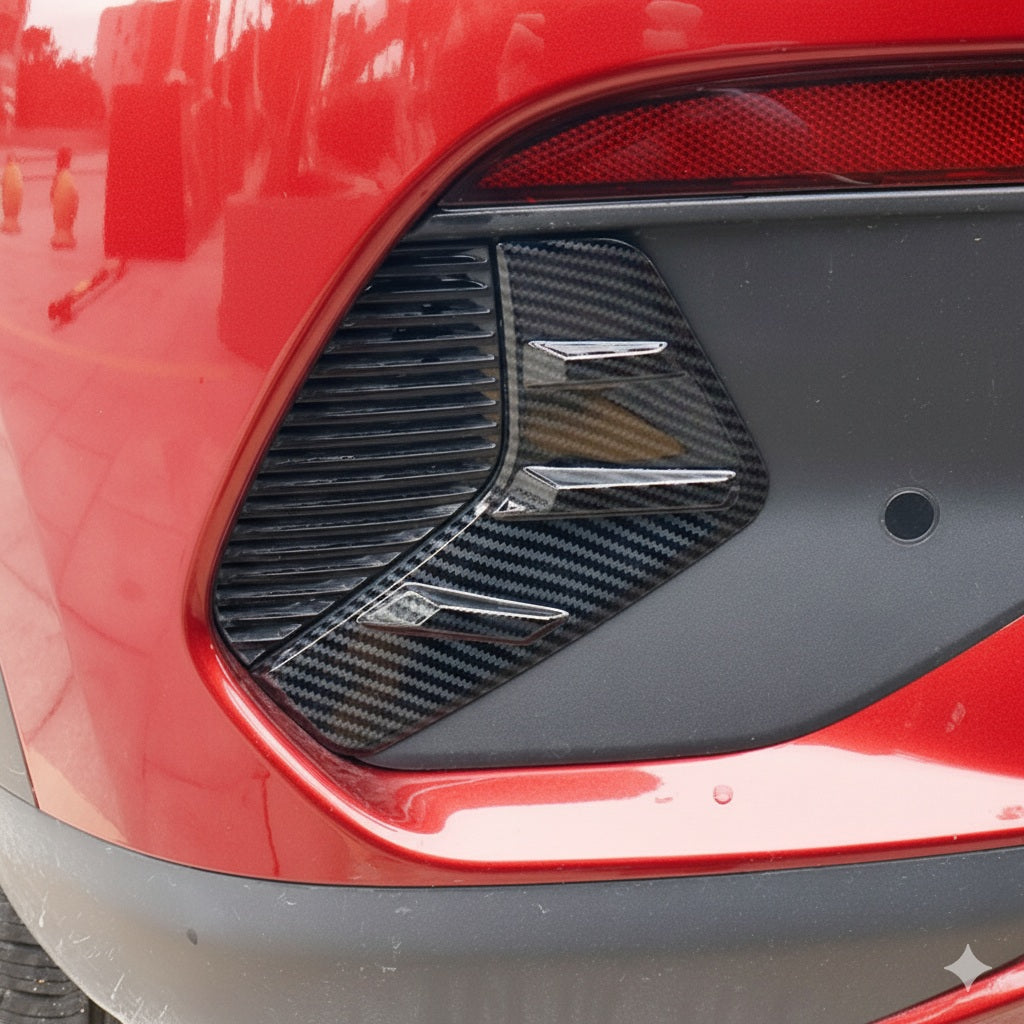 BYD ATTO 3 Rear Fog Light Lamp Trim Covers EV Trove