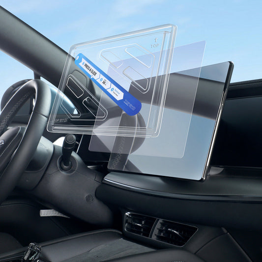 BYD 15,6-Zoll-Displayschutzfolie aus gehärtetem Glas inklusive Installationswerkzeug 