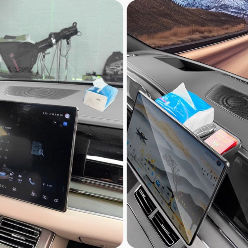 Behind the Screen Storage Box For BYD Han