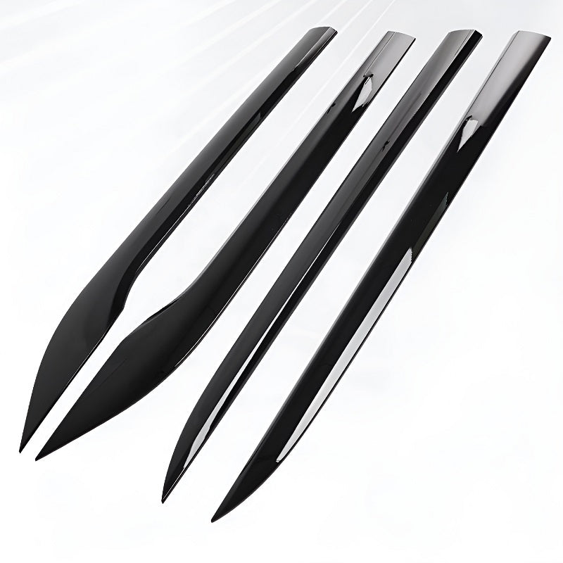 Schwarzes Zierleisten-Set für DENZA