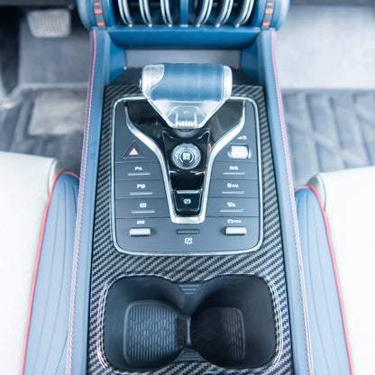 Rivestimento in fibra di carbonio ABS per console centrale per BYD Atto 3