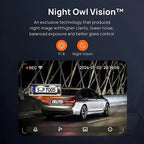 Dash Cam 3K HD with 2-Inch Screen, Supports 24-hour Monitoring