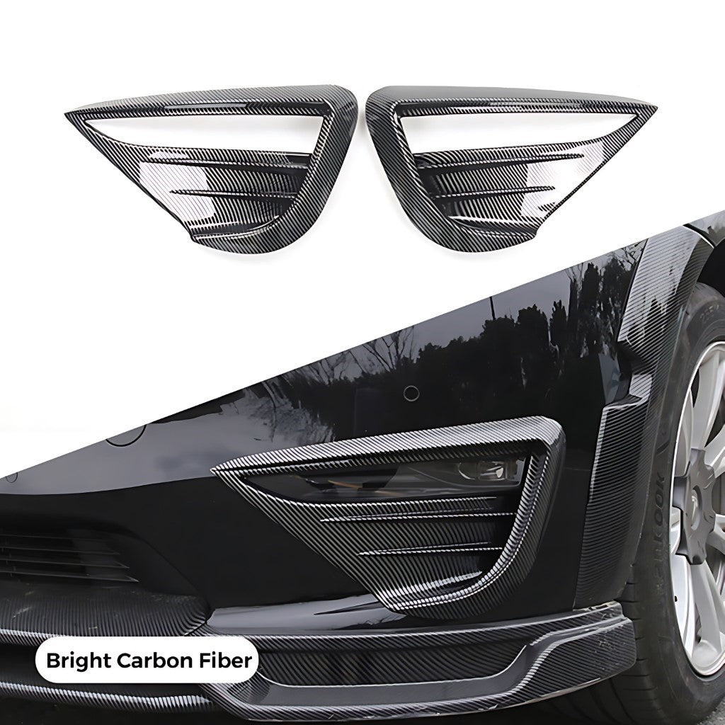 Tesla Model Y Front Fog Light Trim Covers EV Trove