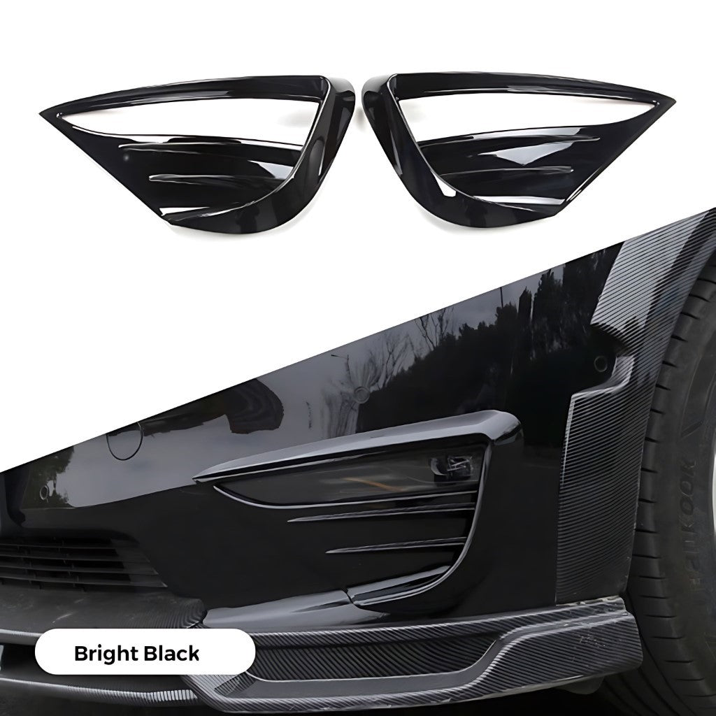 Tesla Model Y Front Fog Light Trim Covers EV Trove