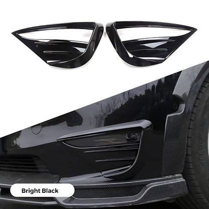 Tesla Model Y Front Fog Light Trim Covers EV Trove