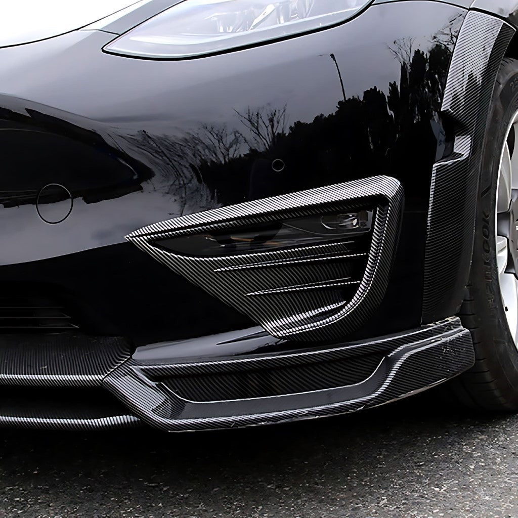 Tesla Model Y Front Fog Light Trim Covers EV Trove