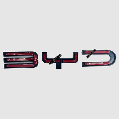 Front Bumper Black Emblem LOGO for BYD TOP BYD