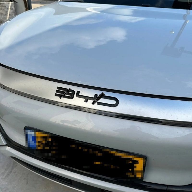 Front Bumper Black Emblem LOGO for BYD