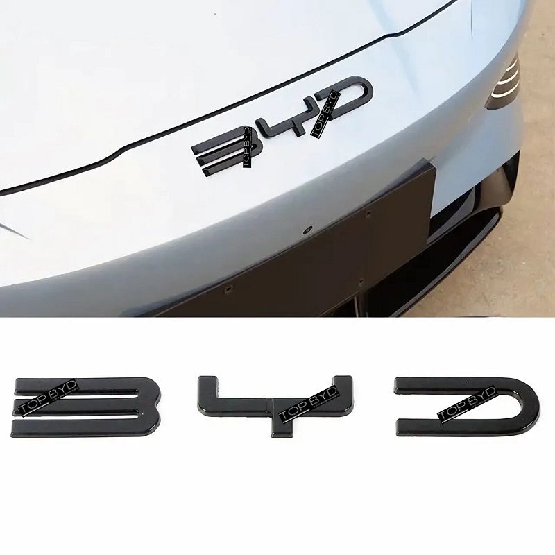 Front Bumper Black Emblem LOGO for BYD TOP BYD