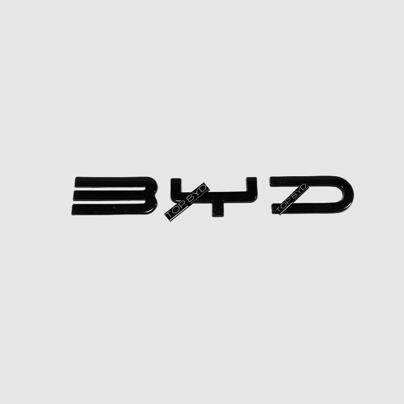Front Bumper Black Emblem LOGO for BYD TOP BYD