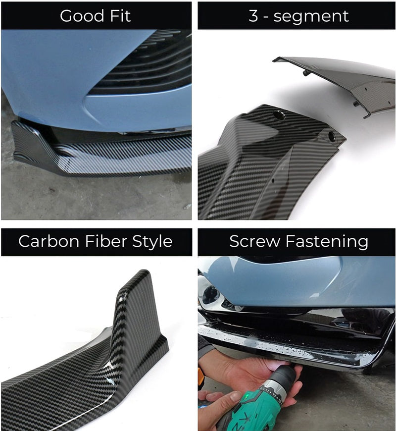 Front Bumper Lip Front Spoiler for Seal TOP BYD