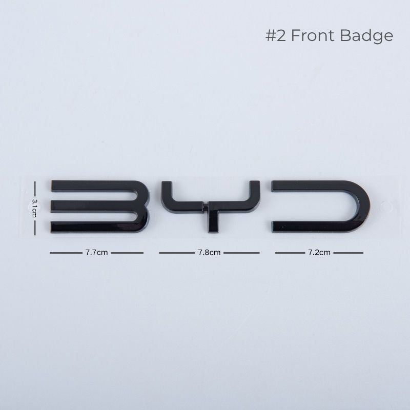 Front Badge & Back Badge for BYD Atto 3