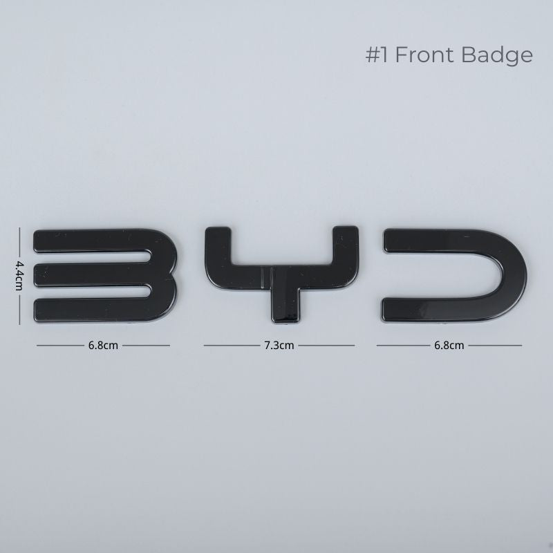 Front Badge & Back Badge for BYD Atto 3