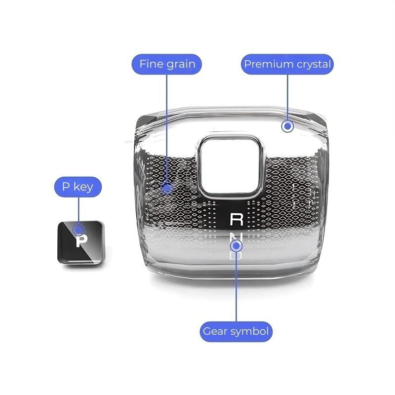 Gear Shift Knob LED Decorative Cover for Denza B5/B8