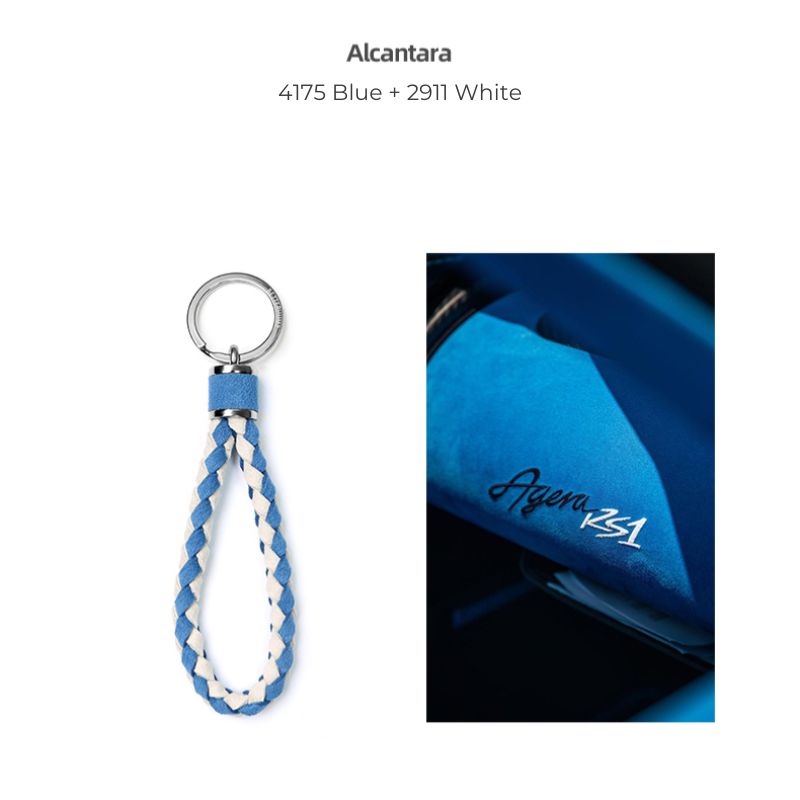 Portachiavi in ​​Alcantar® originale per BYD