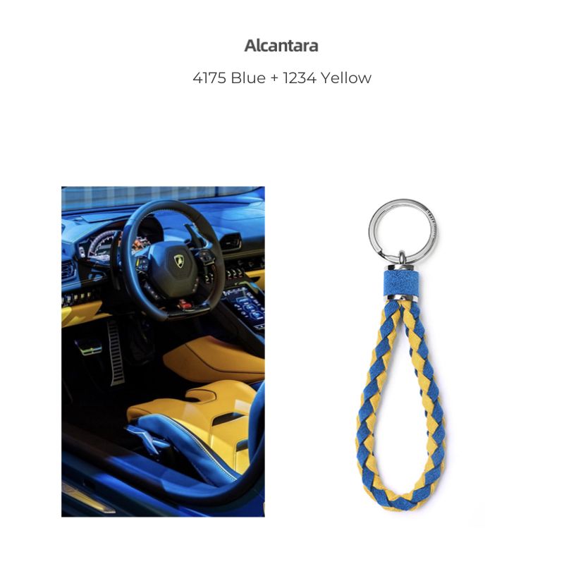 Portachiavi in ​​Alcantar® originale per BYD