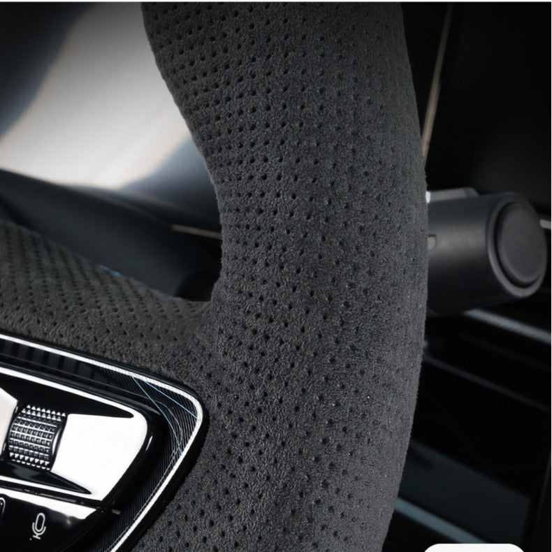 Genuine Alcantar® Steering Wheel Cover for BYD Seal