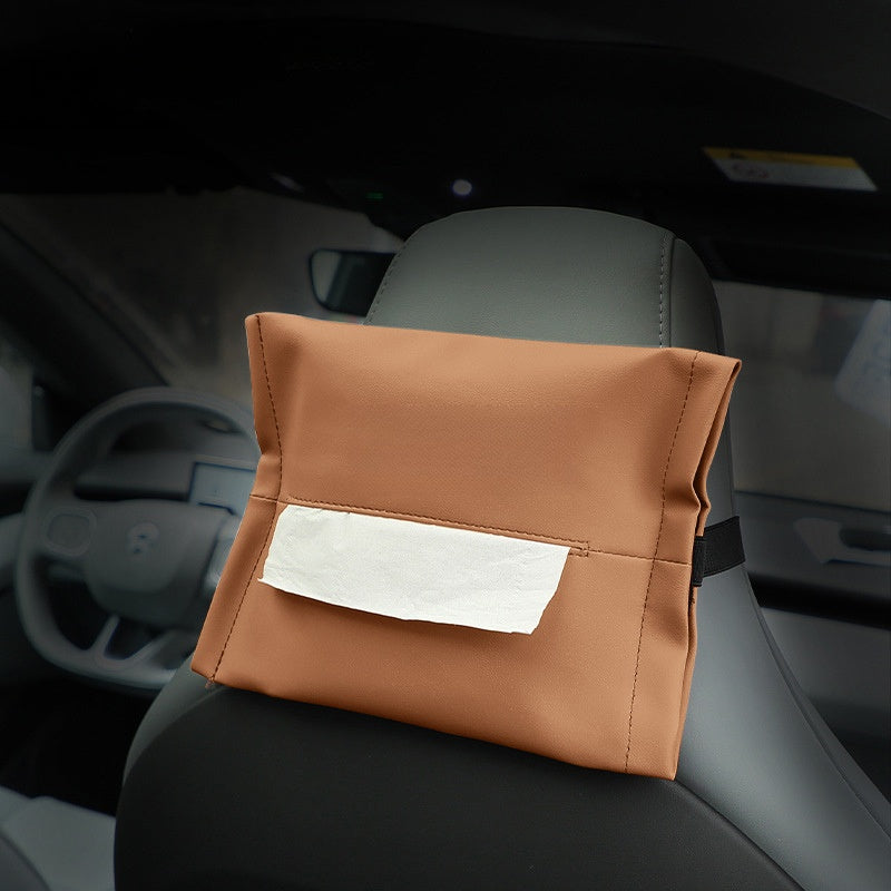 Microfiber Skin Leather Tissue Box for BYD TOP BYD