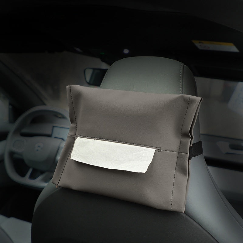 Microfiber Skin Leather Tissue Box for BYD TOP BYD