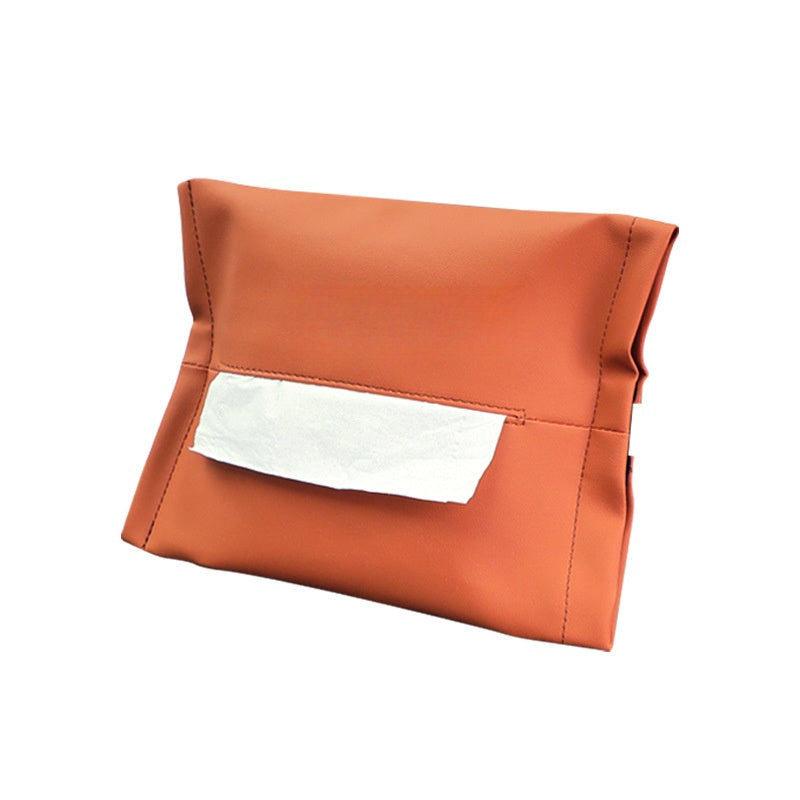 Microfiber Skin Leather Tissue Box for BYD