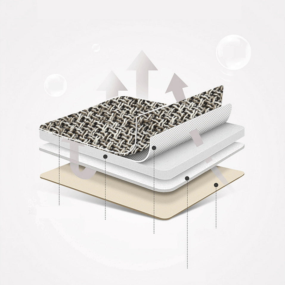 Linen Car Seat Cushion for BYD (5-seater full set)