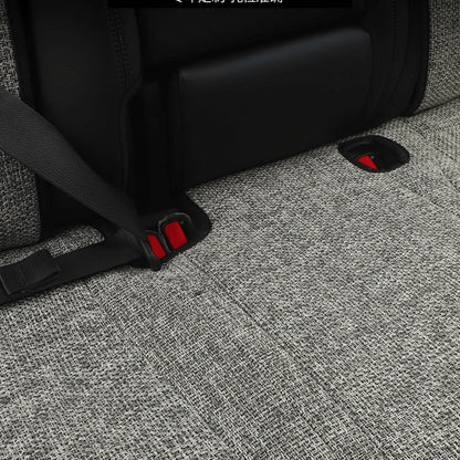 Linen Car Seat Cushion for BYD (5-seater full set)