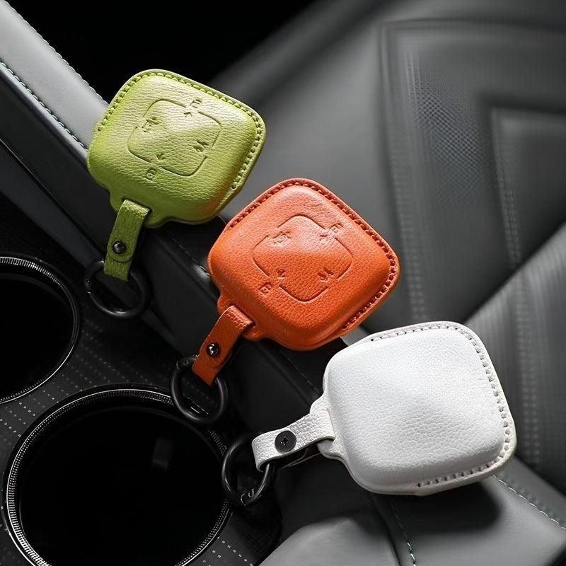 Luxury Leather Car Key Case Cover Fob Shell for ZEEKR Geelyevs