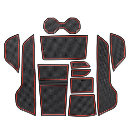 MG4 Door, Groove & Cup Holder Mats. EV Trove