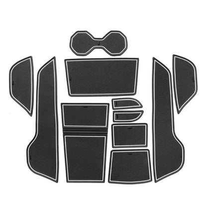 MG4 Door, Groove & Cup Holder Mats. EV Trove
