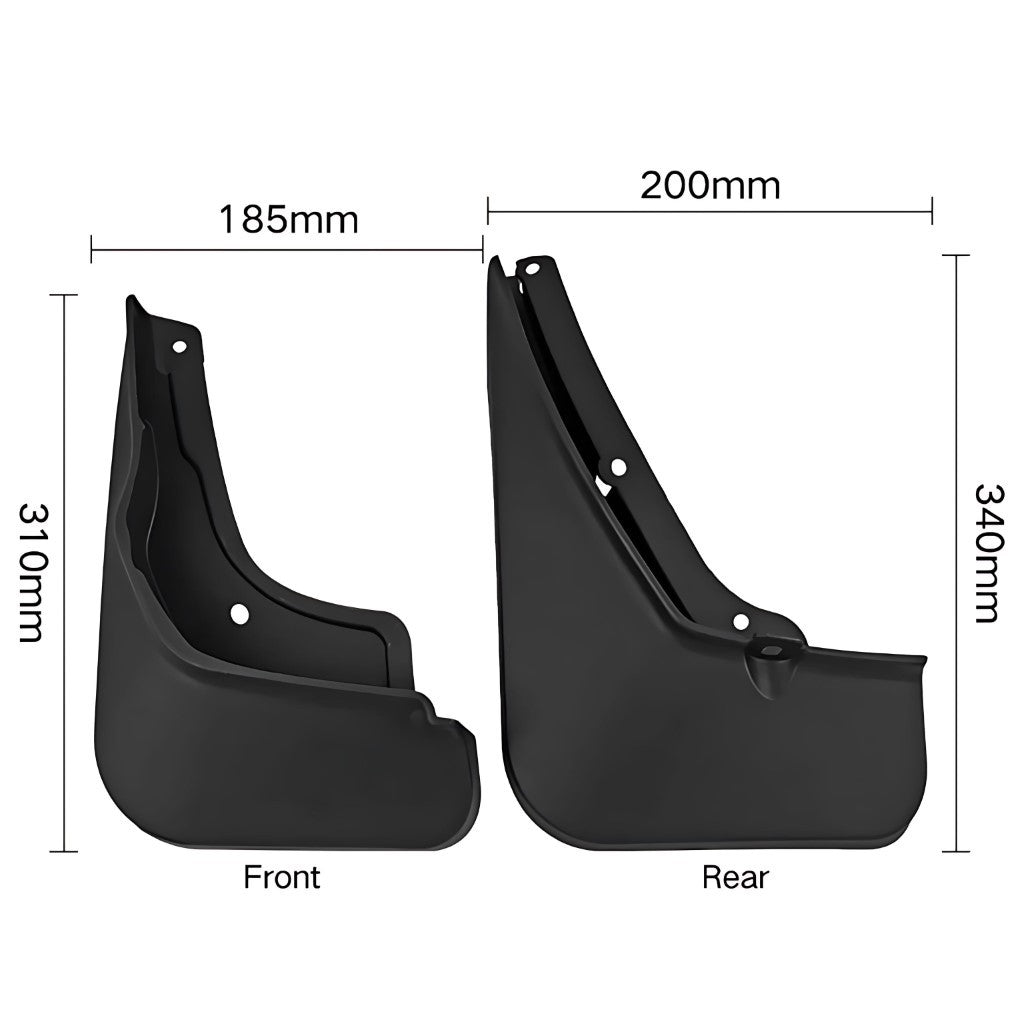 MG4 Premium Front & Rear Mud Guard Set EV Trove