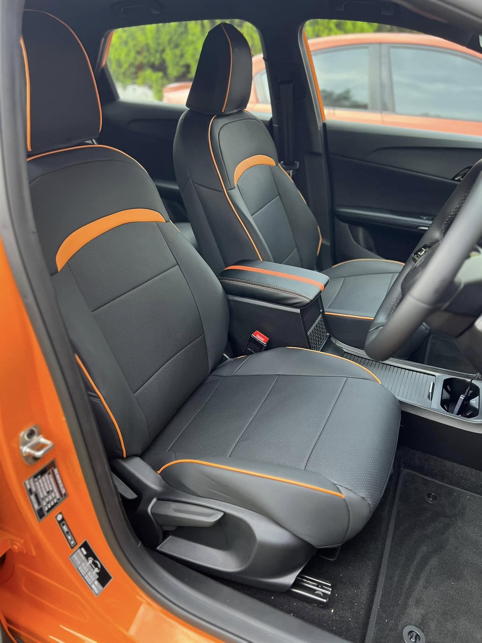 MG4 Full Set Leather Seat Covers Blinkers