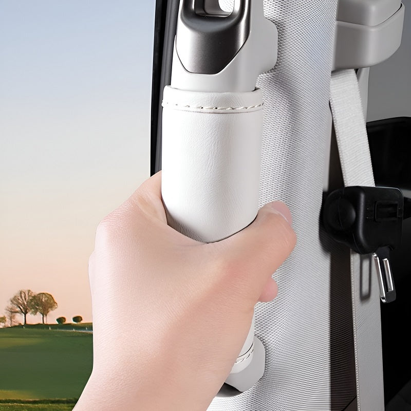 Middle Door Handle Leather Cover for DENZA D9