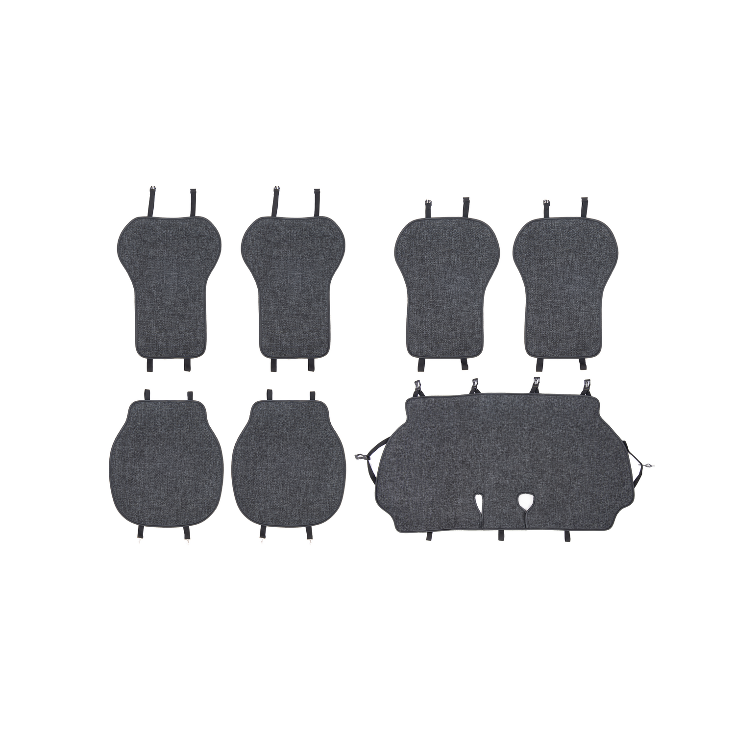 Linen Car Seat Cushion for BYD (5-seater full set)