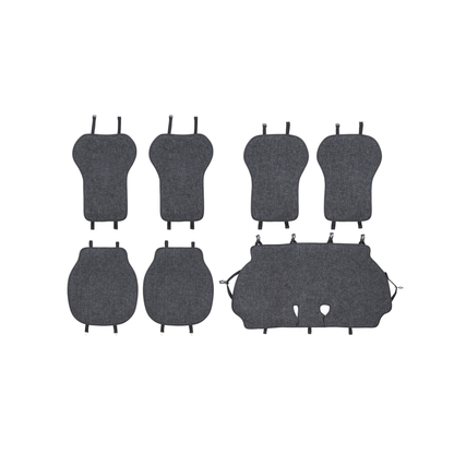 Linen Car Seat Cushion for BYD (5-seater full set)