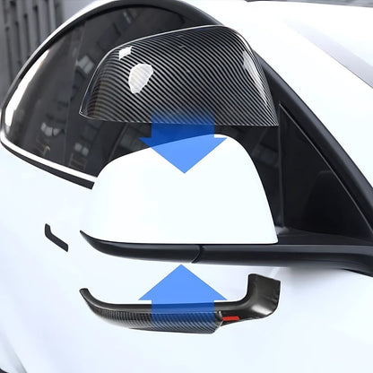 Tesla Model Y Rear View Mirror Trim Covers EV Trove