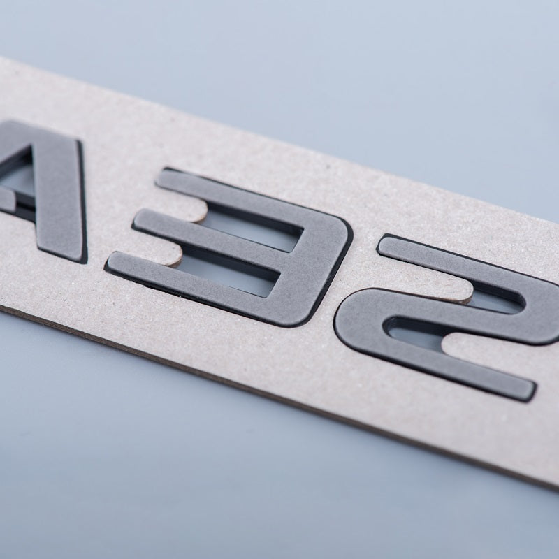 Rear Bumper Glossy Black Badges LOGO for BYD