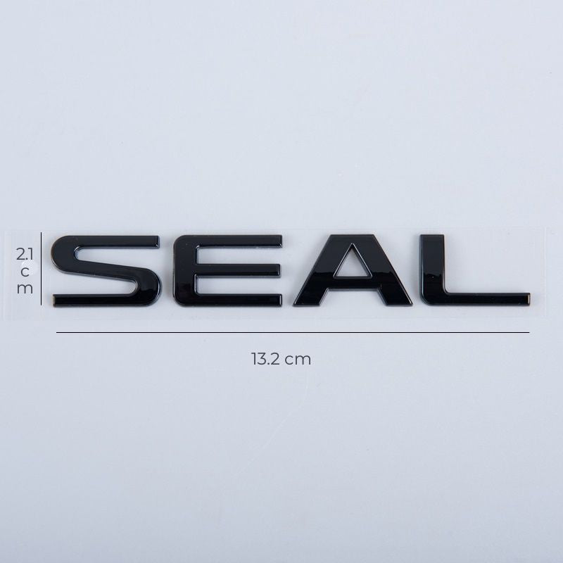 Rear Bumper Glossy Black Badges LOGO for BYD TOP BYD