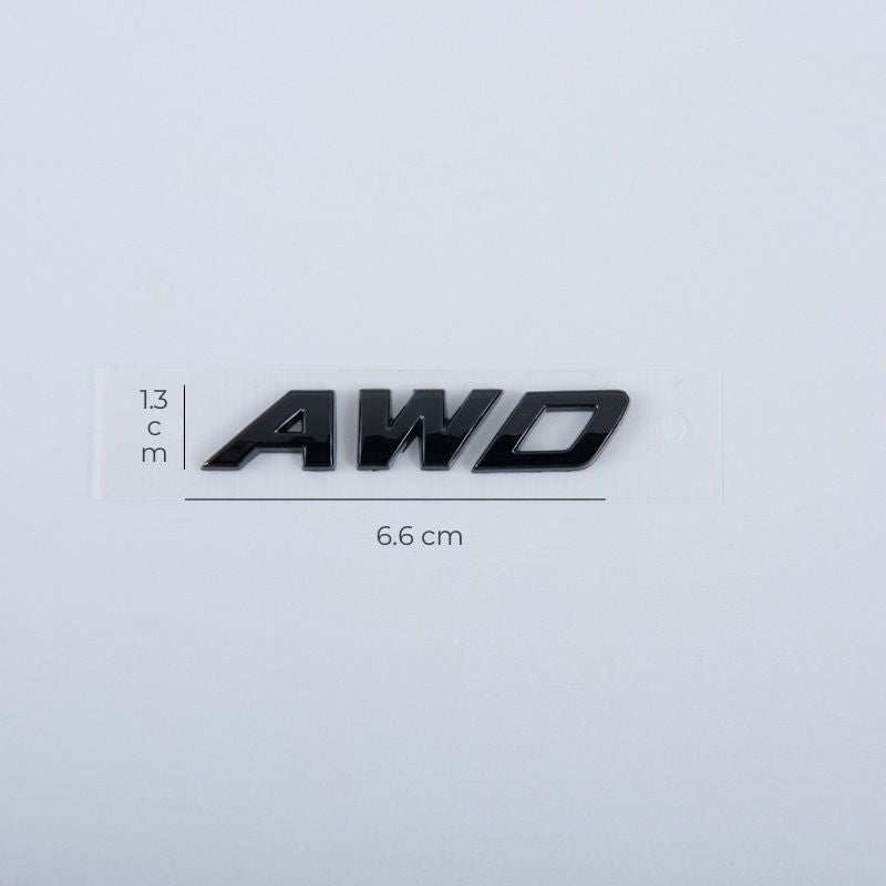 Rear Bumper Glossy Black Badges LOGO for BYD TOP BYD