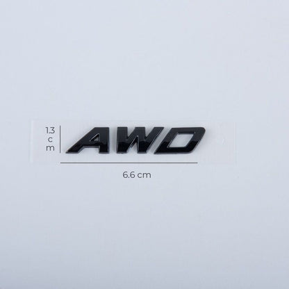 Rear Bumper Glossy Black Badges LOGO for BYD TOP BYD